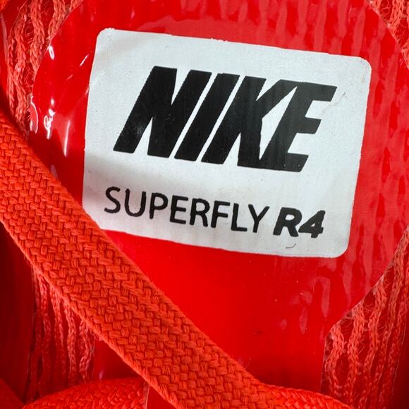 Nike Flywire Superfly R4 Track Racing Sprint Shoes Men's 10 White Red 526626-601 - Picture 4 of 14